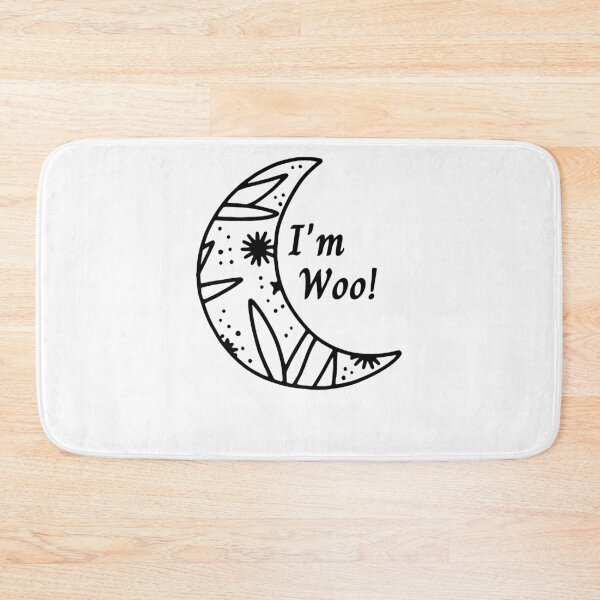 Item preview, I'm Woo!  Black font designed and sold by FeliciaDicki.