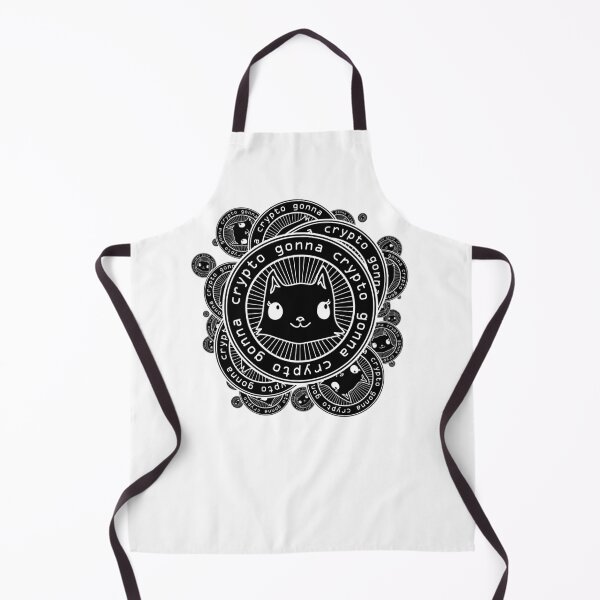 Item preview, Inverse Crypto Gonna Crypto Cat Coin designed and sold by FeliciaDicki.
