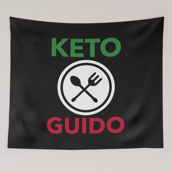Item preview, Keto Guido - Gift for Italians on the Keto Diet designed and sold by TrndSttr.