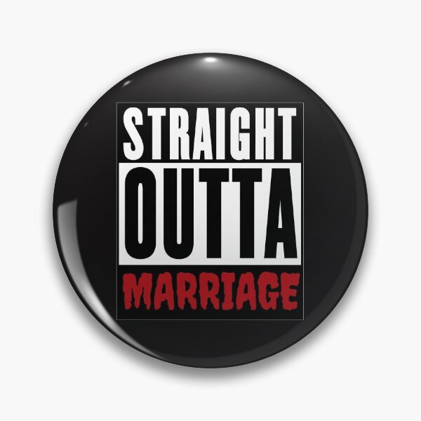Item preview, Divorcee Gift - Straight Outta Marriage designed and sold by TrndSttr.