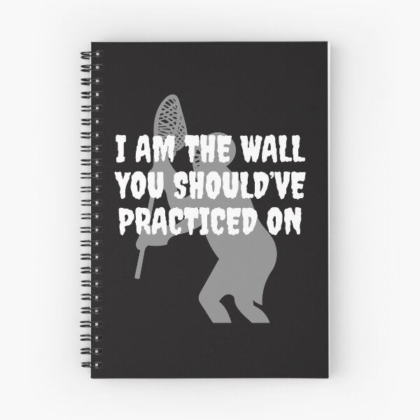 Item preview, Lacrosse Goalie - I Am the Wall Lax Goalie designed and sold by TrndSttr.