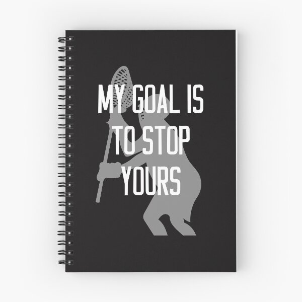 Item preview, Lacrosse Goalie Gift - My Goal is to Stop Yours designed and sold by TrndSttr.
