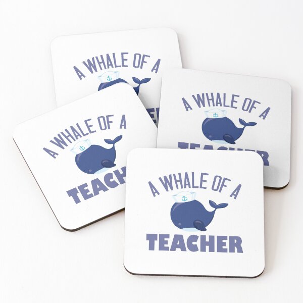 Item preview, A Whale of a Teacher designed and sold by TrndSttr.