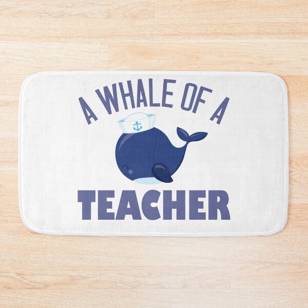 Item preview, A Whale of a Teacher designed and sold by TrndSttr.