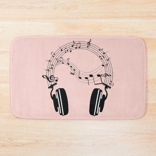 Item preview, Music Notes Headphone designed and sold by iTrending.