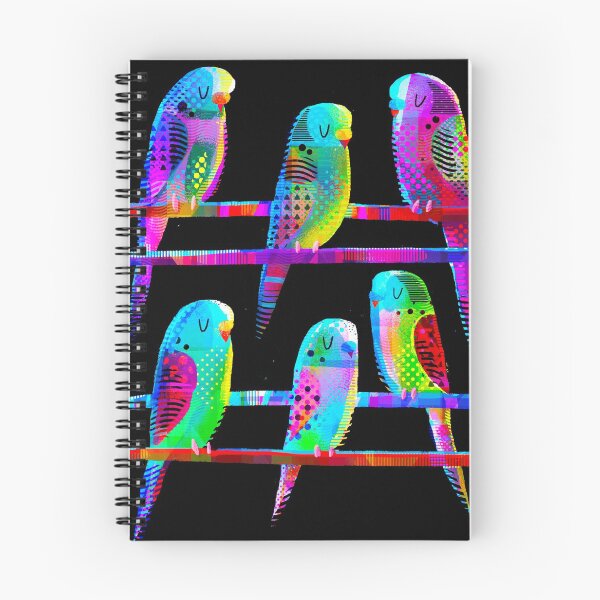 Item preview, Sleeping Budgies designed and sold by gklucas.