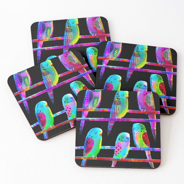Item preview, Sleeping Budgies designed and sold by gklucas.