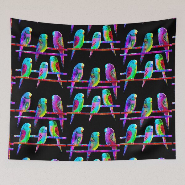 Item preview, Sleeping Budgies designed and sold by gklucas.