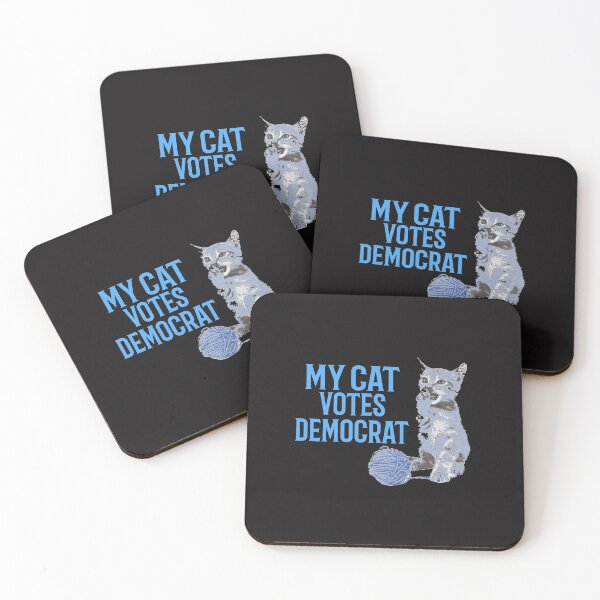 Item preview, My Cat Votes Democrat  designed and sold by TrndSttr.