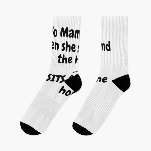 Item preview, Yo Mama So Fat, When She Sits Around The House, She Sits Around The House. designed and sold by MeMerchNDice.