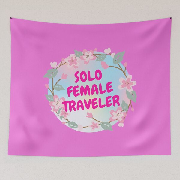 Item preview, Solo Female Traveler designed and sold by My-Queens-Store.