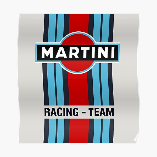 "MARTINI RACING poster" Poster for Sale by benbdprod Redbubble