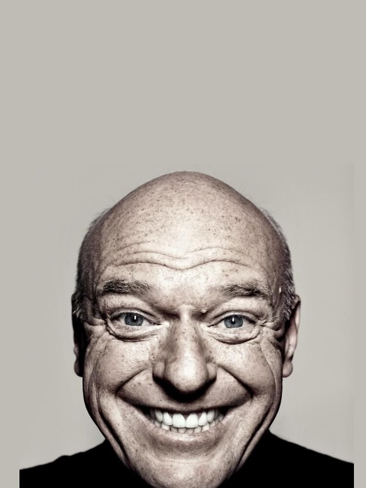 Hank Schrader Dean norris creepy face Photographic Print for Sale by  memelordKING