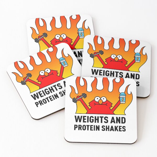 Item preview, Weights and Protein Shakes designed and sold by FeliciaDicki.