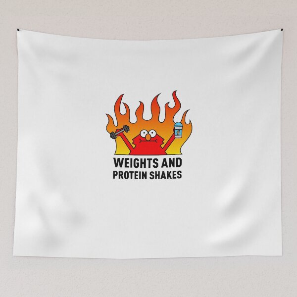 Item preview, Weights and Protein Shakes designed and sold by FeliciaDicki.
