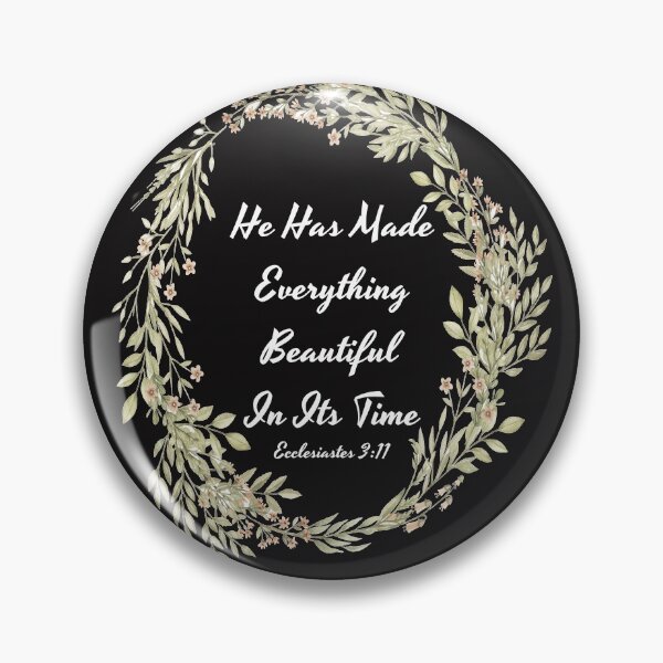 Item preview, Ecclesiastes 311 NIV - Bible Quote designed and sold by TrndSttr.