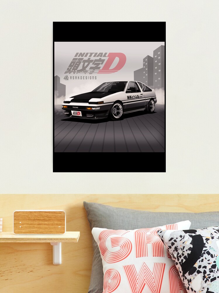 Initial D AE86 Trueno Tofu Car Cushion Pillows