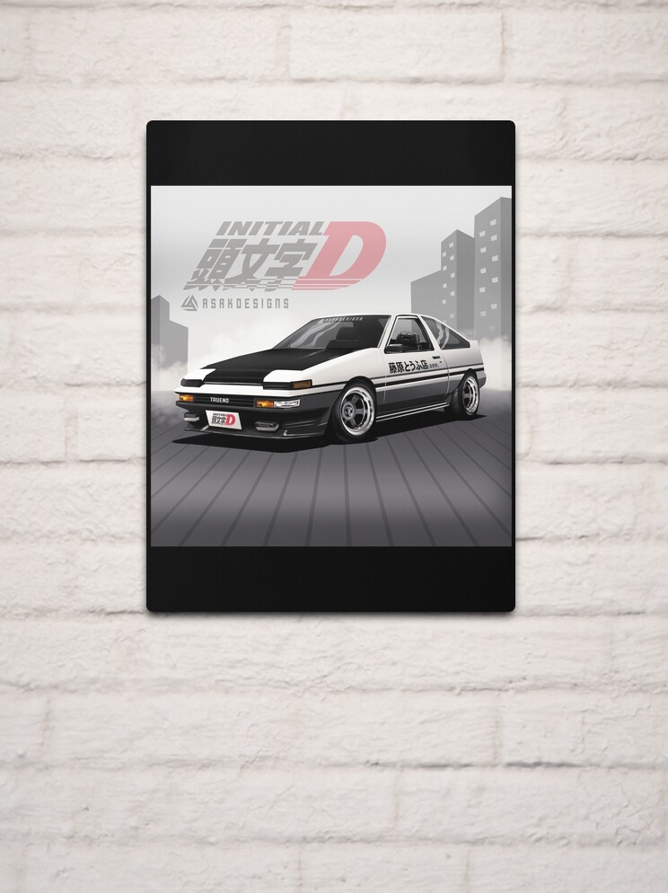 Initial D: Stage 1 Chibi Car Poster Print - First Stage