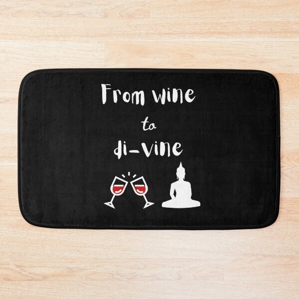 Item preview, From wine to divine designed and sold by eyoginminimal.