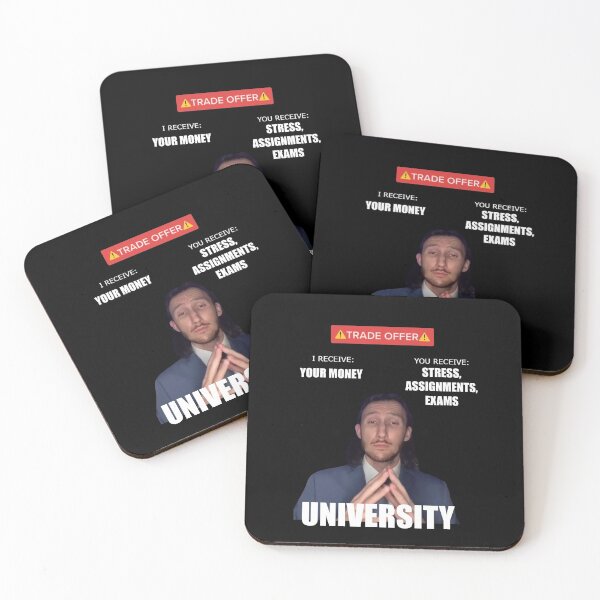 Item preview, Trade Offer College Meme designed and sold by FunGuru.
