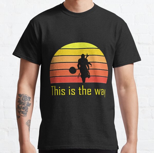Vintage Mando This Is The Way Men Women Classic T-Shirt