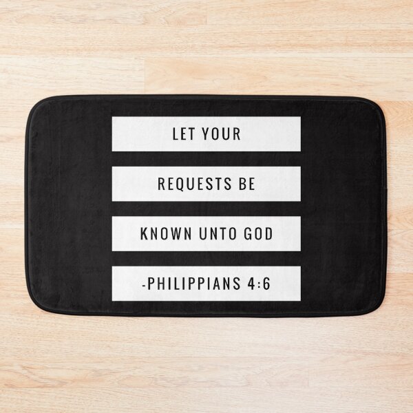 Item preview, Let Your Requests Be Known Unto God Philippians 4:6 designed and sold by TrndSttr.