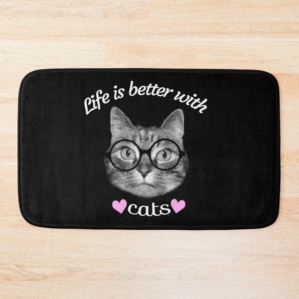 Item preview, Life is better with cats designed and sold by Purr95.