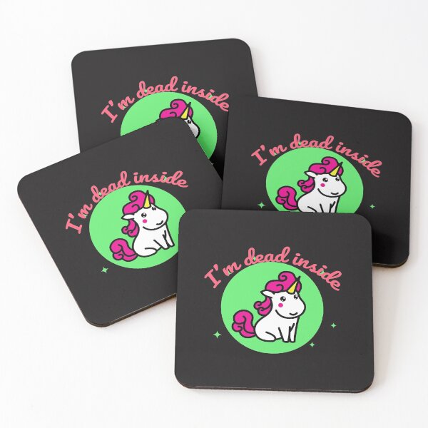 Item preview, Ironic Unicorn I'm Dead Inside designed and sold by TrndSttr.