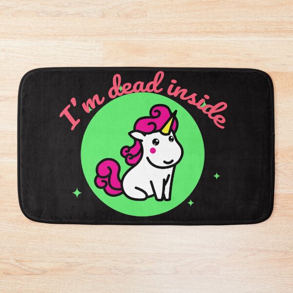 Item preview, Ironic Unicorn I'm Dead Inside designed and sold by TrndSttr.