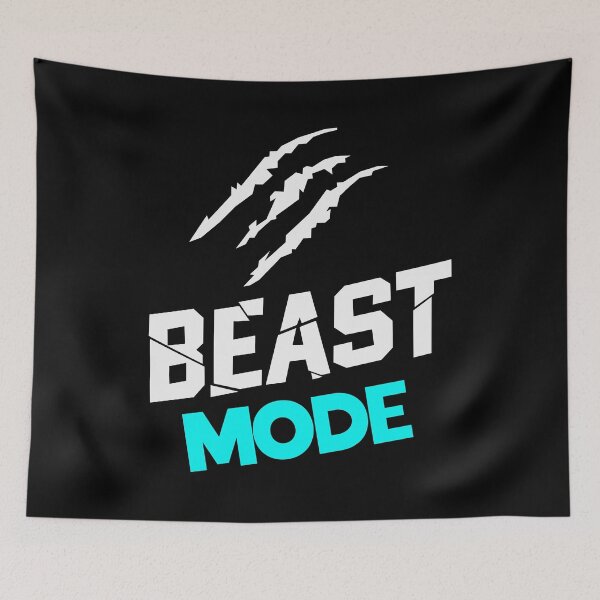 Item preview, Beast Mode (blue) designed and sold by ZODSTER.