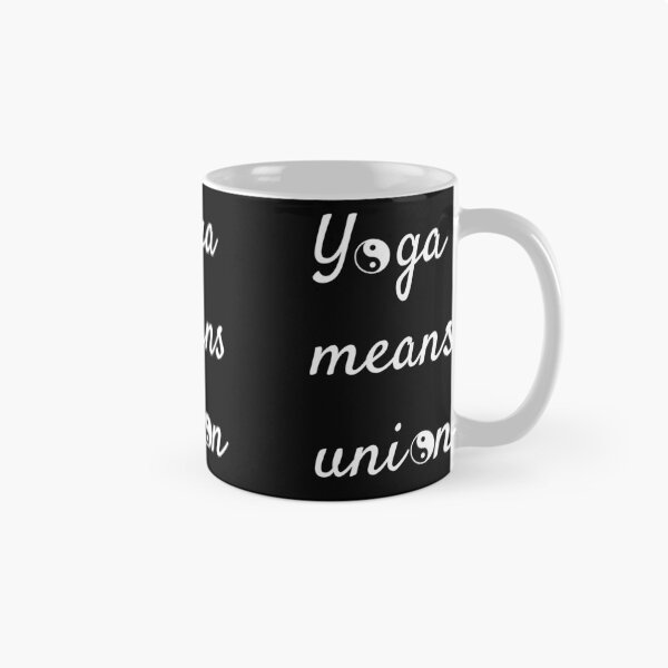 Item preview, Yoga means union designed and sold by eyoginminimal.