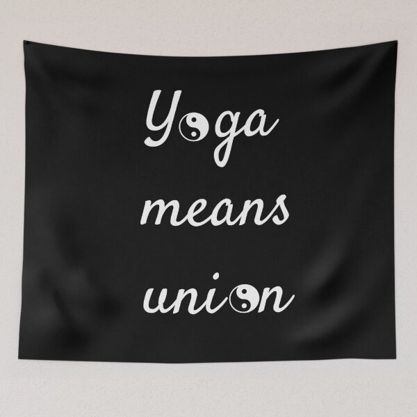 Item preview, Yoga means union designed and sold by eyoginminimal.