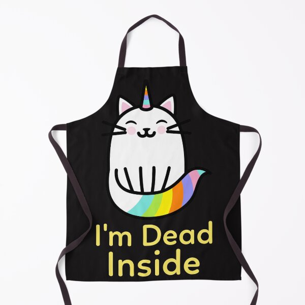 Item preview, Sarcastic Unicorn Cat - I'm Dead Inside designed and sold by TrndSttr.