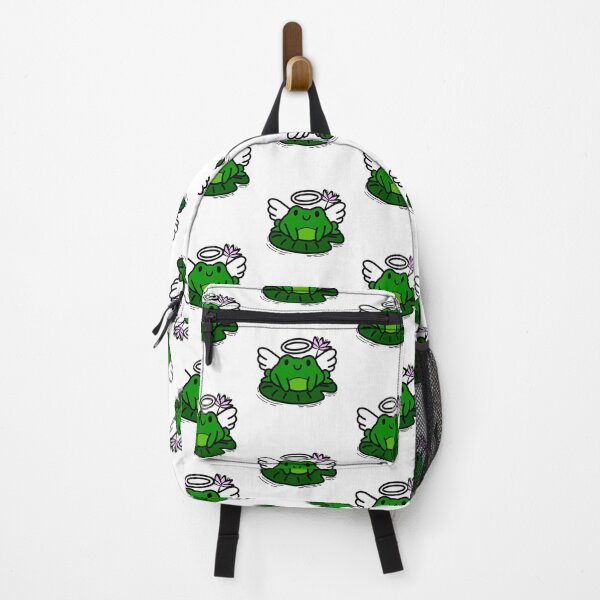 Item preview, Cute Smiling Angel Frog designed and sold by Niiyoon's Designs.