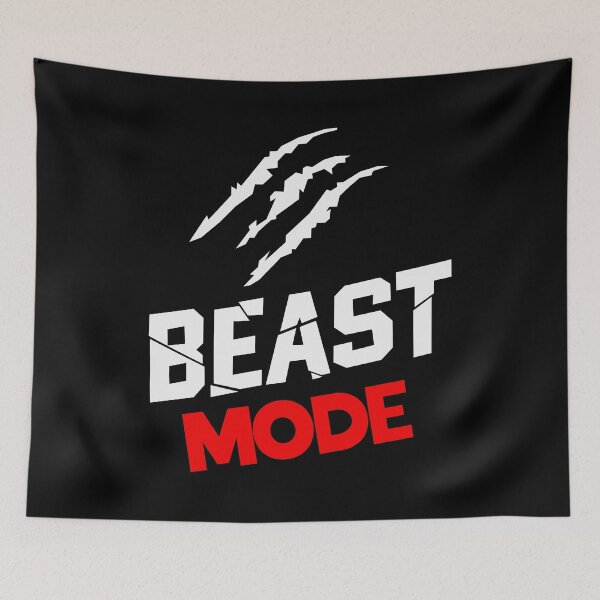 Item preview, Beast Mode (red) designed and sold by ZODSTER.