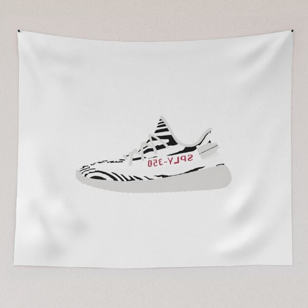 Item preview, Yeezy Boost 350 Zebra designed and sold by Lukstix.