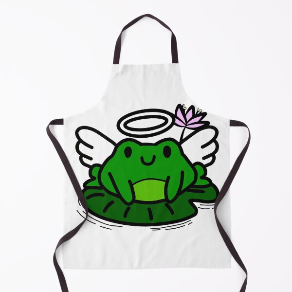 Item preview, Cute Smiling Angel Frog designed and sold by Niiyoon's Designs.