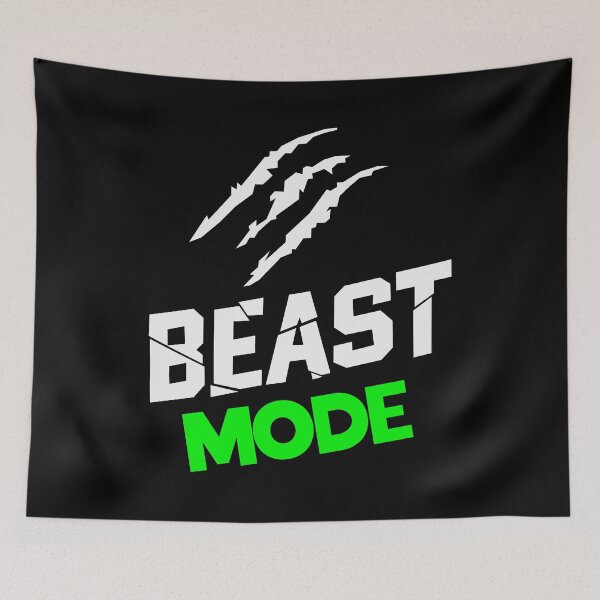 Item preview, Beast Mode (green) designed and sold by ZODSTER.