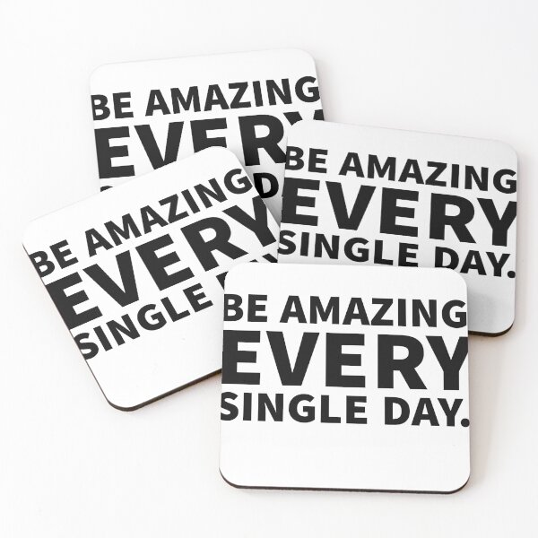Item preview, Be Amazing Every Single Day designed and sold by JirfHend.