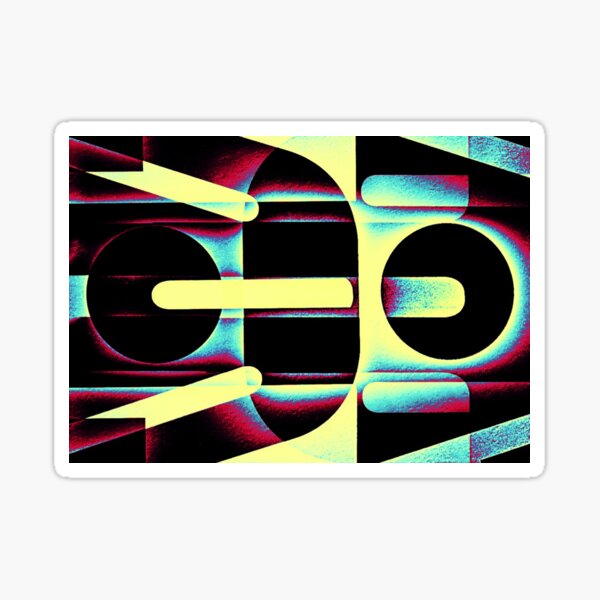The Machine (Horizontal Variant) Sticker