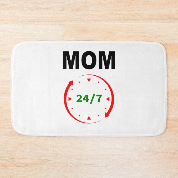 Item preview, Mom 24/7, Mother, Busy Mom, Happy Mothers Day!  designed and sold by Max-Wear.