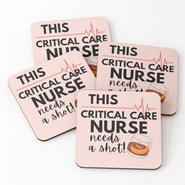 Item preview, Funny Nurse Gifts- This Critical Care Nurse Needs a Shot! Version designed and sold by EvaWolf.