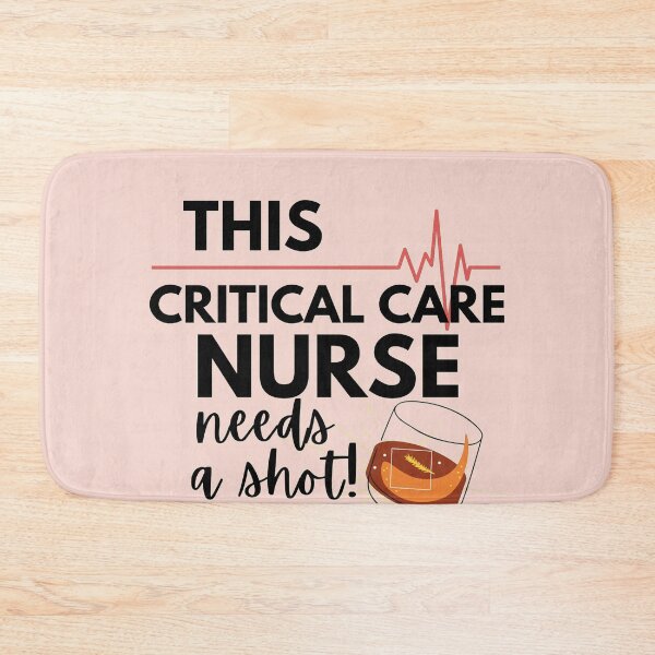 Item preview, Funny Nurse Gifts- This Critical Care Nurse Needs a Shot! Version designed and sold by EvaWolf.