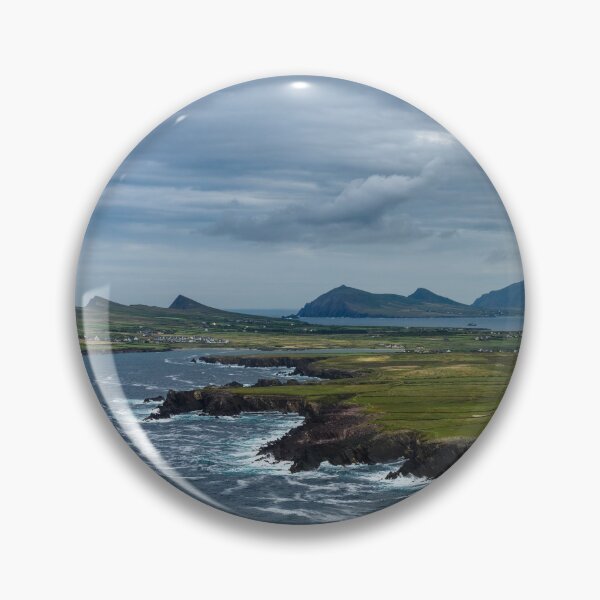 Item preview, Atlantic ocean, mountains and beautiful cloudy sky, this is the Dingle Peninsula on Ireland’s Wild Atlantic Way, southwest Atlantic coast designed and sold by AlbertMi.