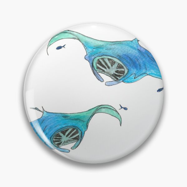 Item preview, Mirror Mantas designed and sold by JensOceanArt.