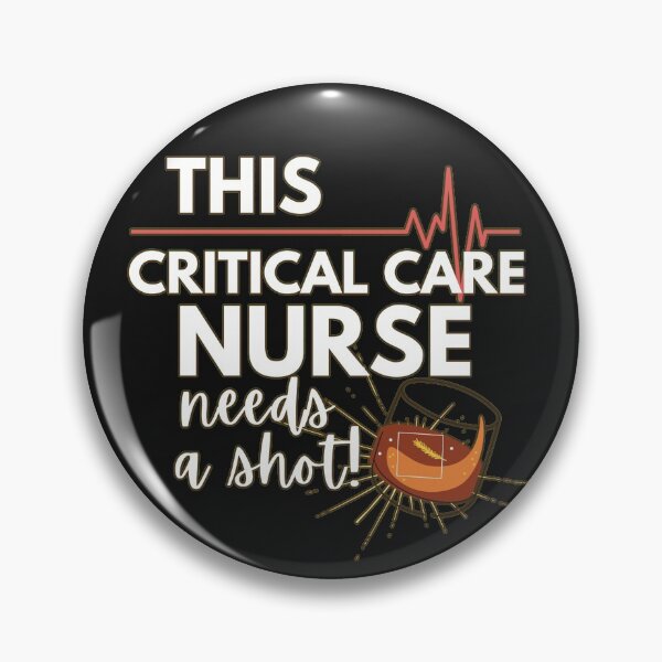 Item preview, Funny Nurse Gifts- This Critical Care Nurse Needs a Shot! Version 2 White text designed and sold by EvaWolf.