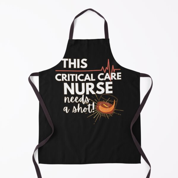 Item preview, Funny Nurse Gifts- This Critical Care Nurse Needs a Shot! Version 2 White text designed and sold by EvaWolf.
