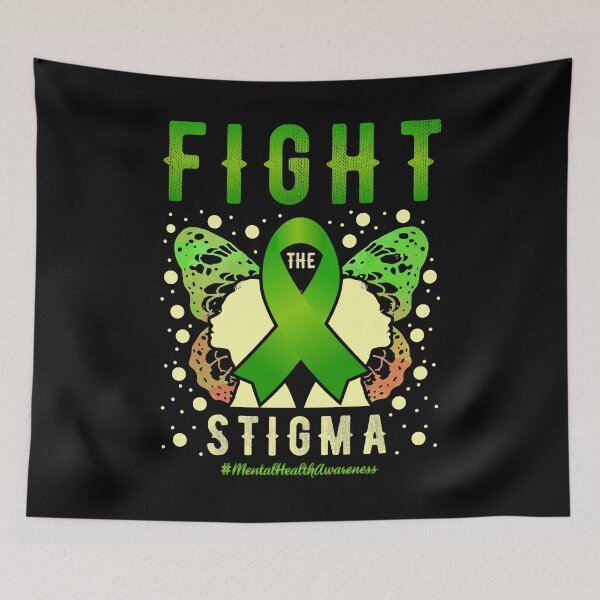 Item preview, Fight The Stigma - Suicide Prevention Mental Cancer Fight The Stigma Design & Gifts designed and sold by shirti.