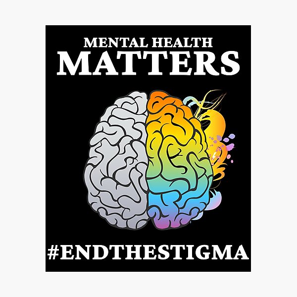Item preview, End The Stigma - Suicide Prevention Mental Cancer End The Stigma Design & Gifts designed and sold by shirti.