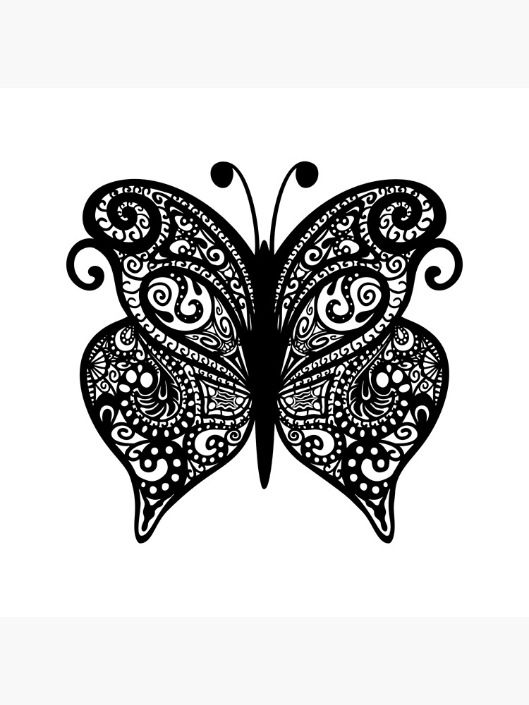 Butterfly mandala art 🧡 #mandala